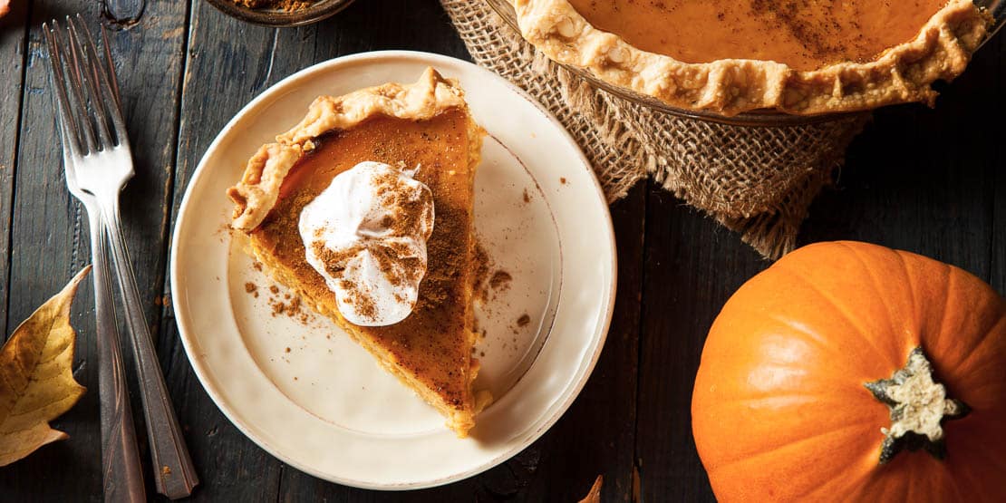 Homemade Pumpkin Pie for Thanksgiving Ready to Eat