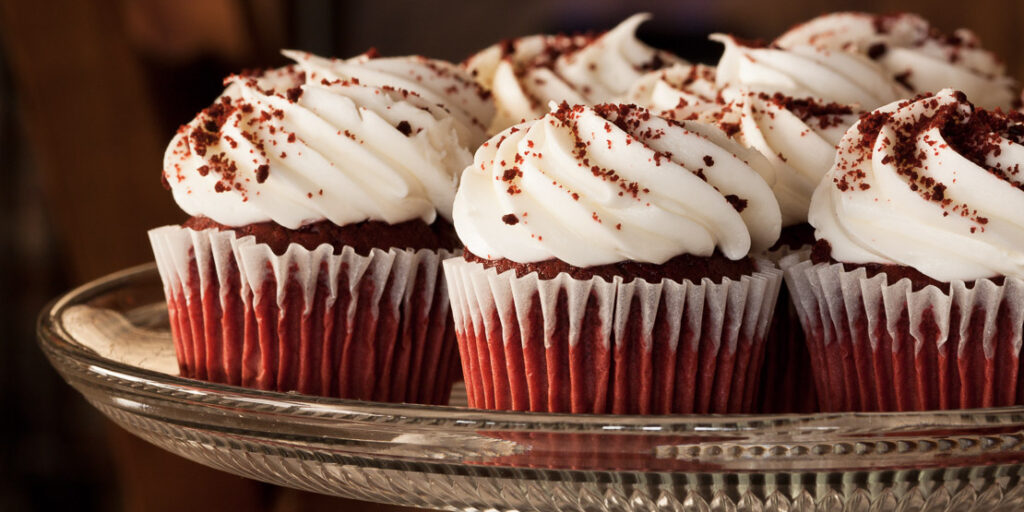 Red Velvet Cupcakes with Vegan Buttercream