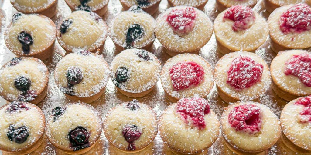 Berry Tea Cakes