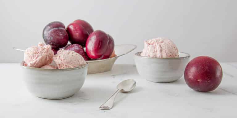 Plum Ice Cream