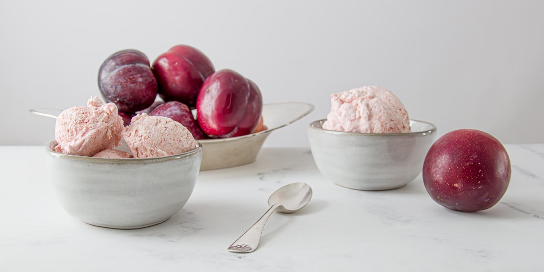 Plum Ice Cream
